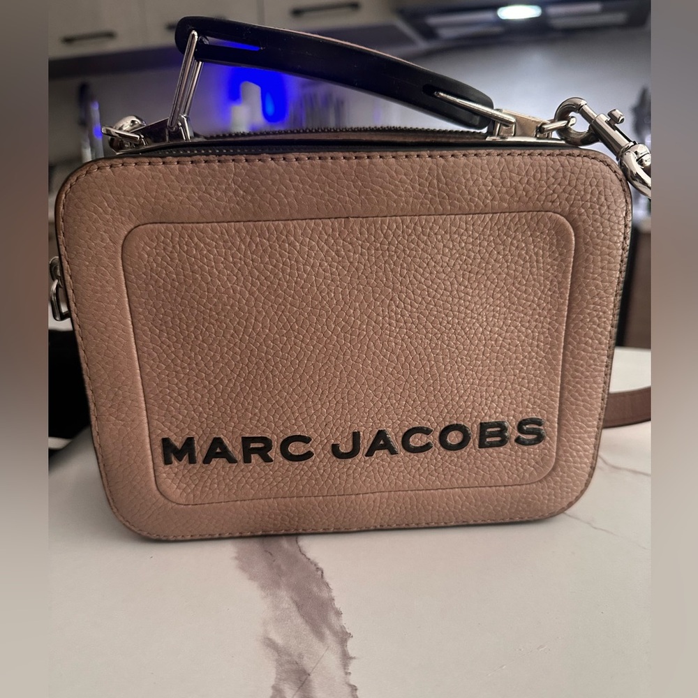 Marc Jacobs The Box Bag Pebbled Leather